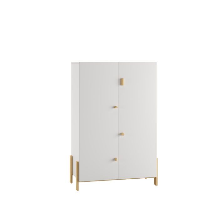 Armario de ropa con 2 puertas (Colección Alpine)